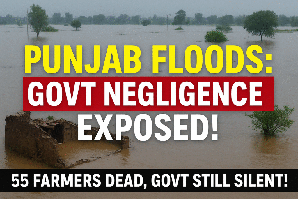 Punjab Floods AIKS Fact Finding Report exposes government negligence and farmers’ loss