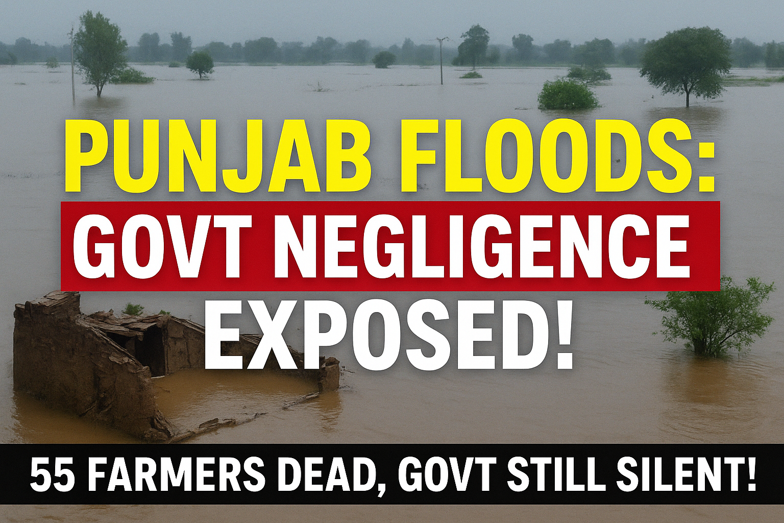 Punjab Floods AIKS Fact Finding Report exposes government negligence and farmers’ loss