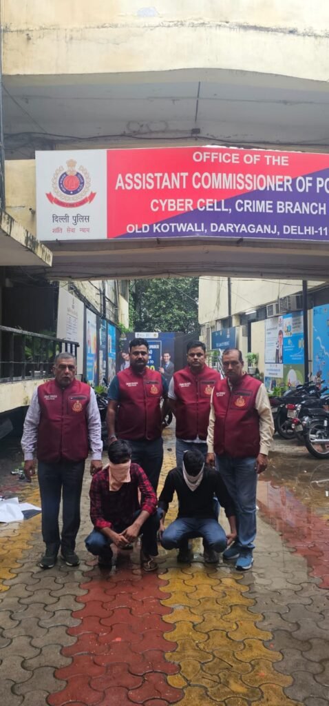 “Delhi Cyber Cell arrests two accused in ₹47 lakh online stock trading scam linked to Chinese mastermind”