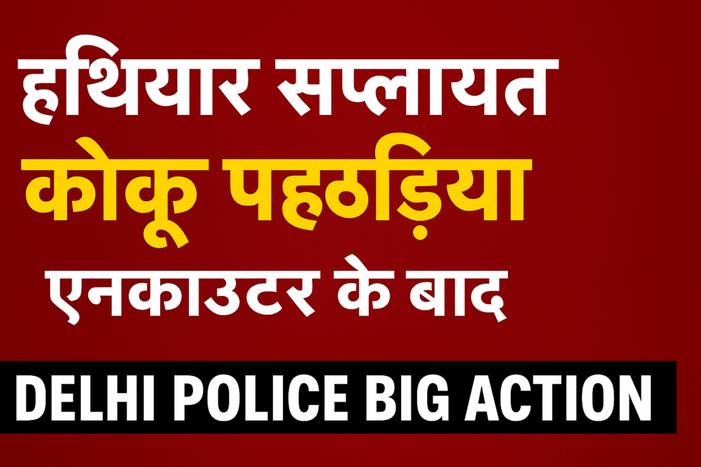 हथियार सप्लायर कोकू पहाड़िया एनकाउंटर के बाद गिरफ्तार