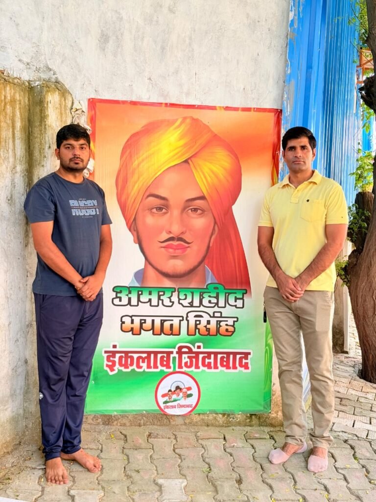 “Amit Lathiya and Sonu Deshwal helping orphaned children with free competition exam coaching in Delhi”